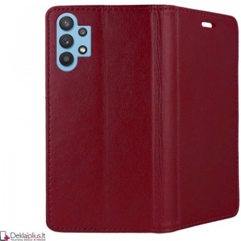 Telone dirbtinos odos dėklas - bordo spalvos (Samsung A13 4G) Telone dirbtinos odos dėklas - bordo spalvos (Samsung A13 4G)